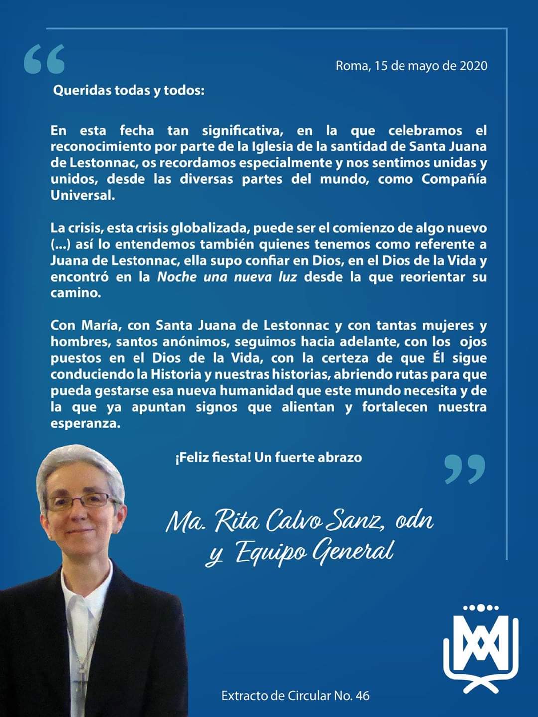 ¡Feliz Día de Santa Juana!