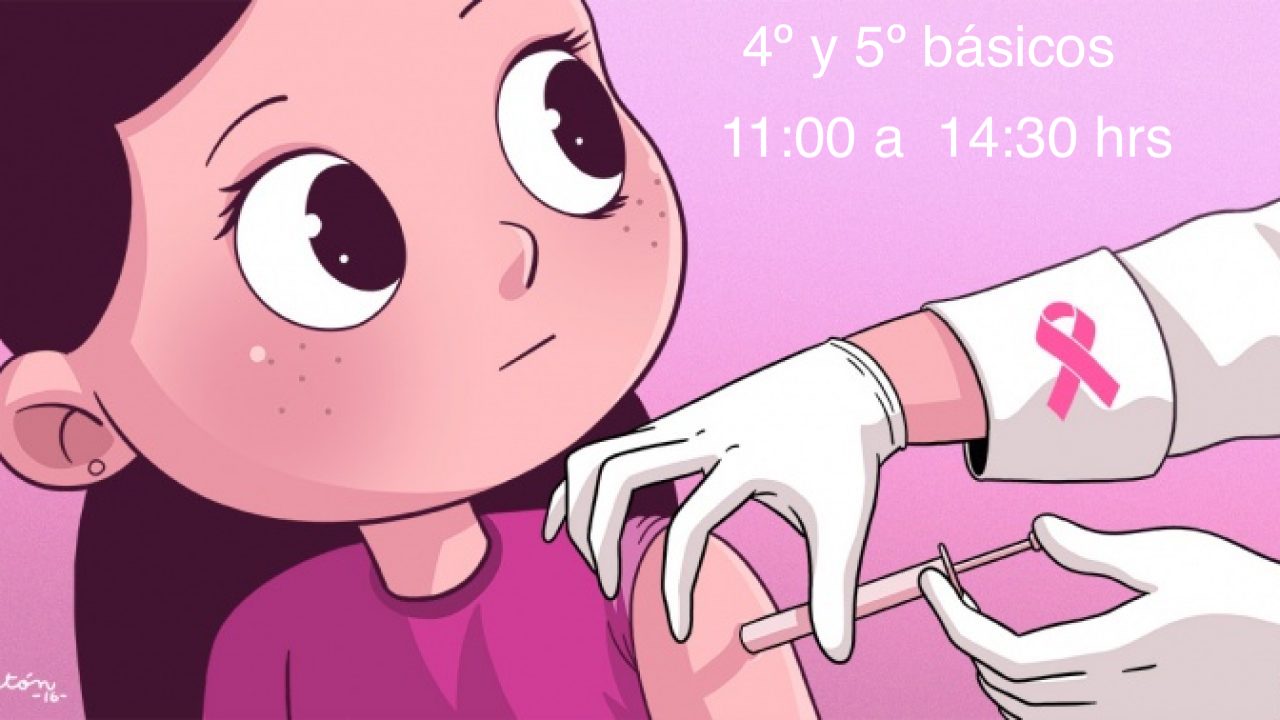 Proceso de Vacunación 4º y 5º año básico – Jueves 8 de Octubre