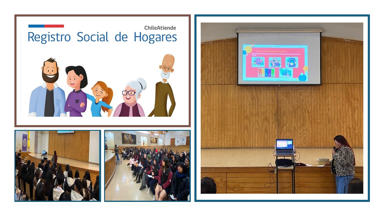 Charla Indicaciones Registro social de Hogares, Colegio Compañía de María.