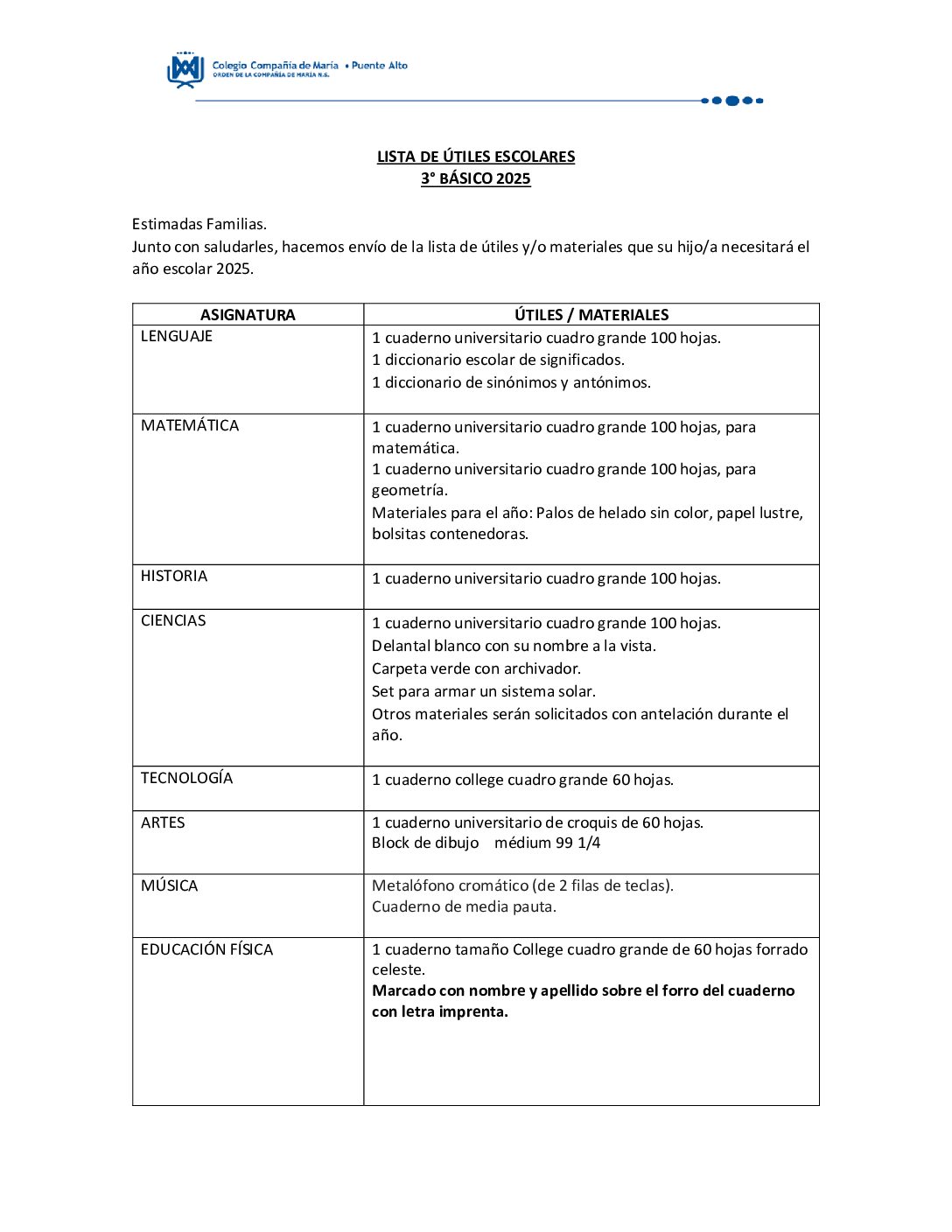 Programa de Inglés