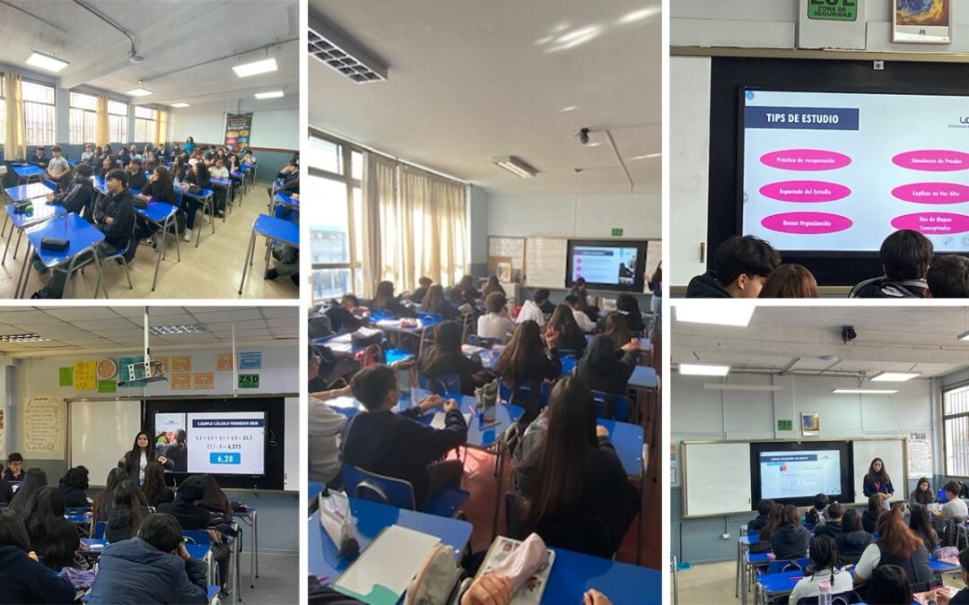 Estudiantes de I° y II° Medio se proyectan al futuro con charlas sobre NEM, Ranking y Técnicas de Estudio