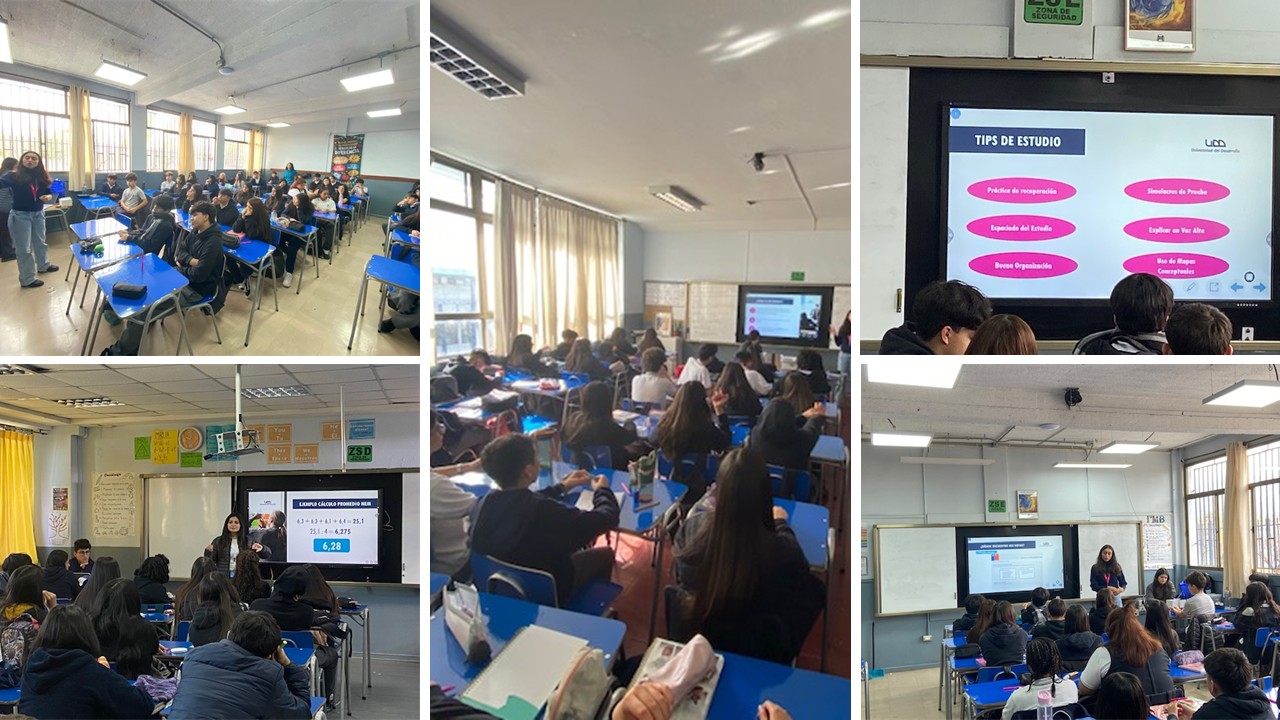 Estudiantes de I° y II° Medio se proyectan al futuro con charlas sobre NEM, Ranking y Técnicas de Estudio