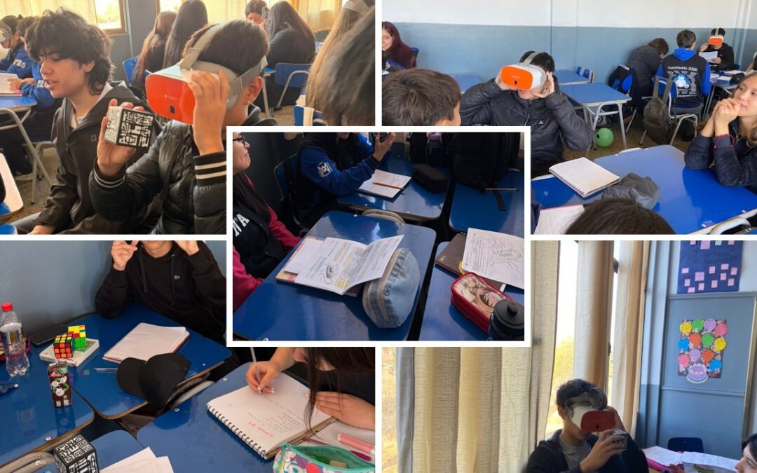 Tecnología inmersiva en el aula: Estudiantes de Biología Celular viven el aprendizaje a través de lentes de Realidad Virtual.