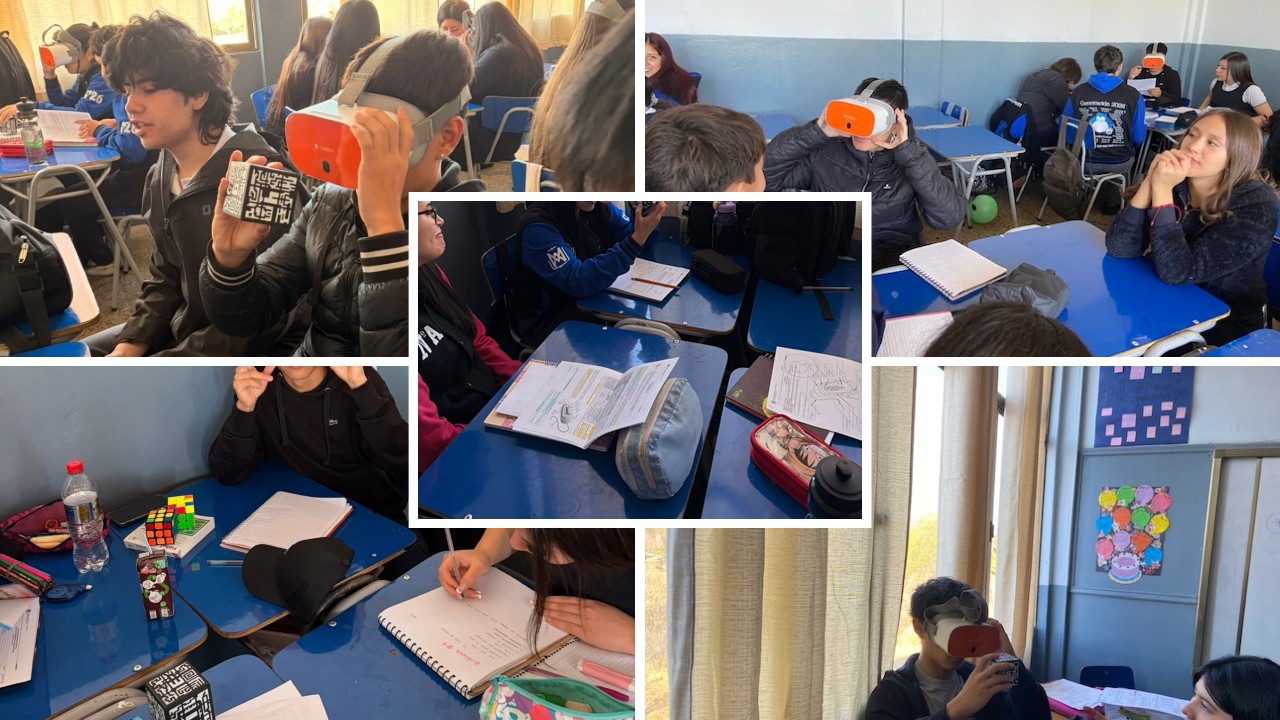 Tecnología inmersiva en el aula: Estudiantes de Biología Celular viven el aprendizaje a través de lentes de Realidad Virtual.