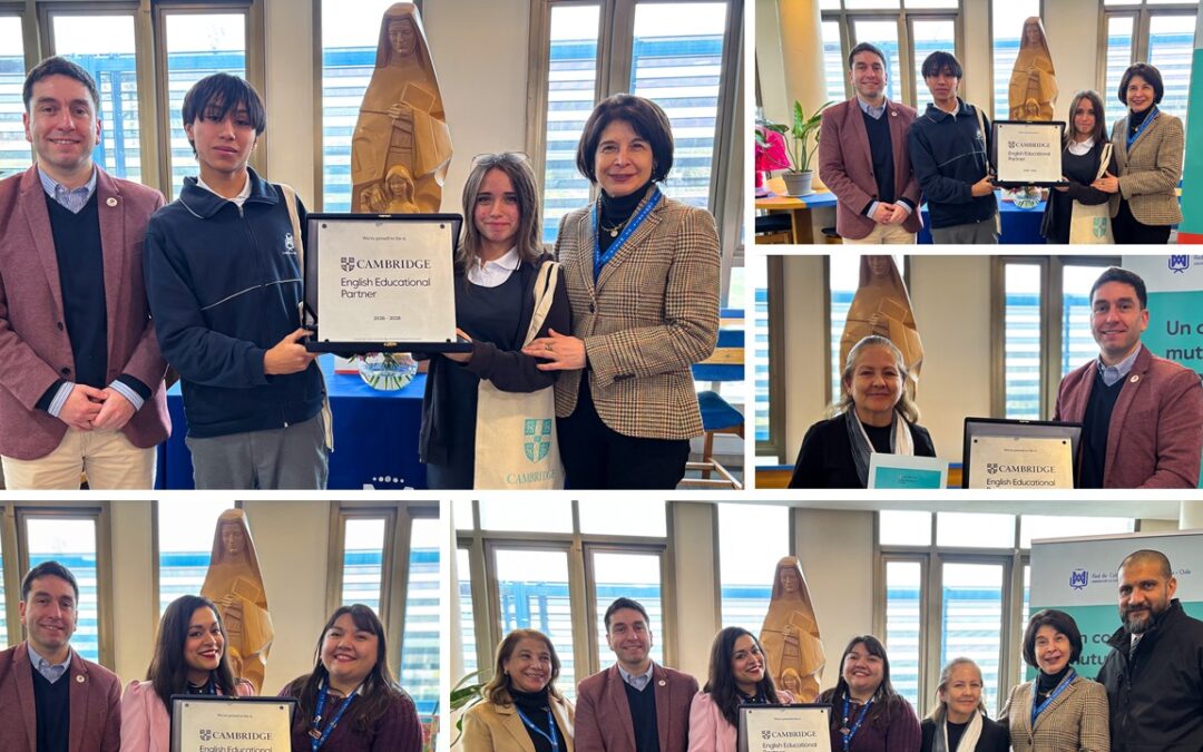 Red de Colegios Compañía de María Chile recibe reconocimiento como Cambridge English Educational Partner