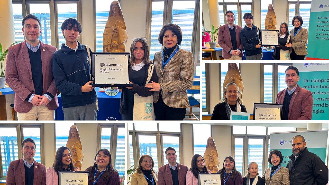 Red de Colegios Compañía de María Chile recibe reconocimiento como Cambridge English Educational Partner