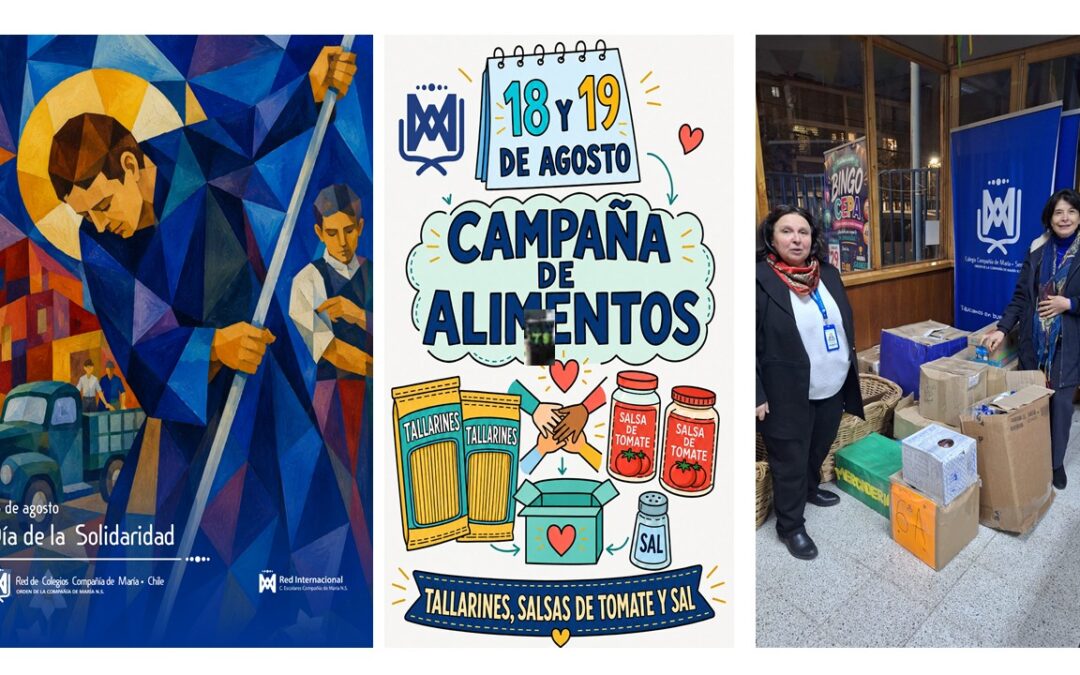 Red de Colegios Compañía de María Chile concluye exitosa Campaña Solidaria de agosto con profundo agradecimiento a su comunidad